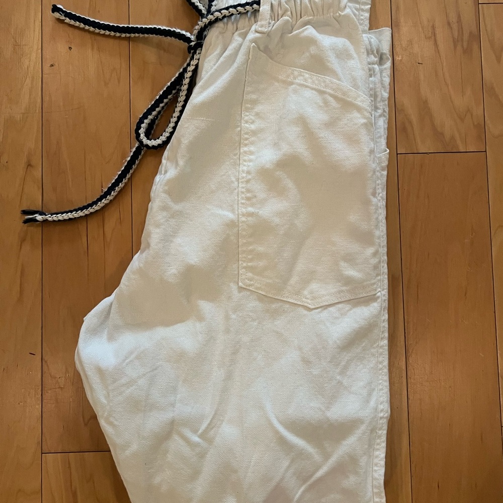 Dr Collector P61 Chino Hemp/Organic Cotton White Jeans Size M
